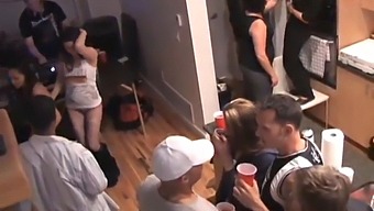 Party Turns Into Interracial Fuck Fest