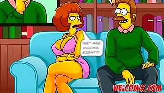 Swapping Wives: A Simptoons And Simpsons Porn Adventure