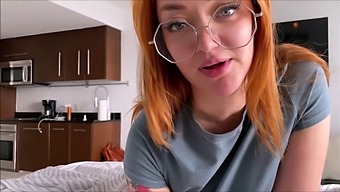 Redhead Step Sister Squirts & Cums On Your Cock - Emma Magnolia - Family Therapy - Alex Adams