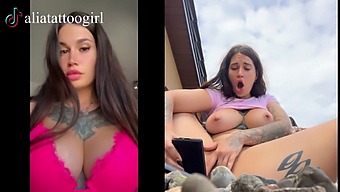 Exclusive Video Of A Tiktok Model Indulging In Public Play And Orgasm