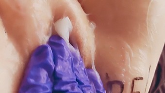 High-Definition Close-Up Of Wet And Dripping Pussy Sounds