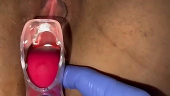 Gynecologist'S Speculum Test Leads To Intense Orgasm And Cum Examination
