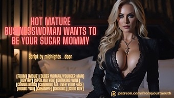 Experience The Allure Of A Mature Executive Indulging In A Sugar Baby Fantasy With Asmr