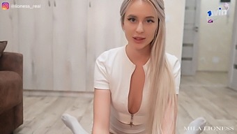 Russian Beauty Enjoys Intense Sex During Yoga Break