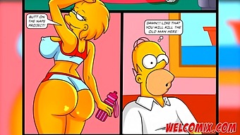 The Top-Rated Butt Moments In The Simpson'S Adult Version!