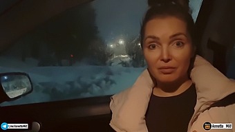 Russian Milf Enjoys Car Sex With Amateur In Hd