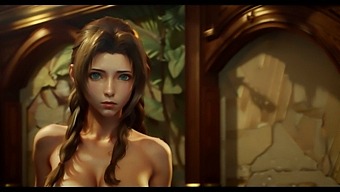 Aerith From Final Fantasy 7 Brought To Life By Ai In Porn