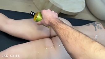 Emma Magnolia Pleasures Herself With Oil And A Toy In This Erotic Video