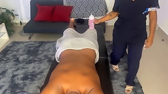 A Satisfying Massage That Takes A Daring Turn With Cum