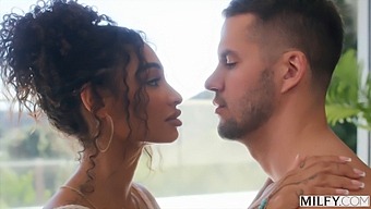 Fit Yoga Instructor Medusa Gives A Deepthroat Blowjob And Rides A Young Man'S Cock For An Entire Day