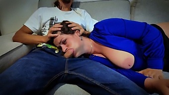 Stepson Gives An Amazing Blowjob To Stepmom With Deep, Dirty Strokes