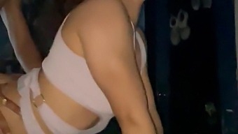 A Skinny Latina Girl Takes A Big Cock In Her Mouth And Pussy