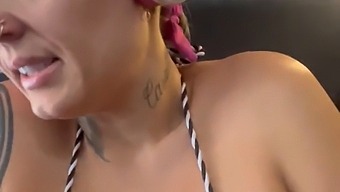 Sweaty And Salty: White Girl'S Intense Workout And Orgasm