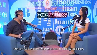 Mayraoficial’s Fantastic Female Ejaculation On The Sybian In Juan Bustos Podcast